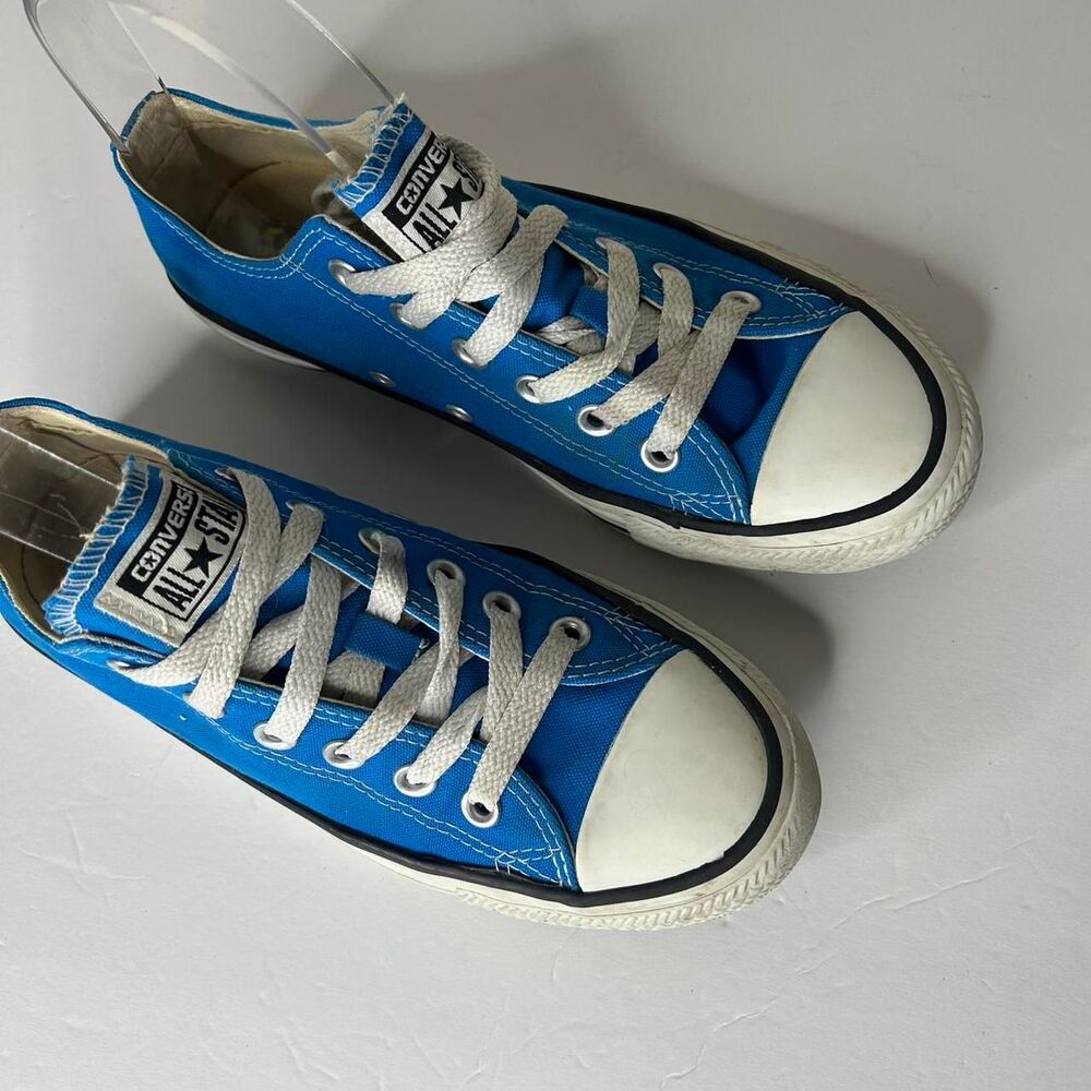 Converse Women's Blue Trainers - Picture 2 of 7